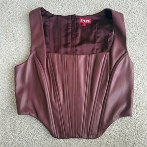 Staud Alice Corset Top